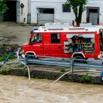 Hochwasser 2013 in Steyr, Österreich